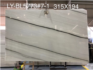 Polished Silver Shadow Quartzite 18Mm With Great Quality